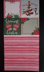 FREE Christmas Pad 24 Recollections 12 x 12 Sheets Scrapbook 120 Foam Stickers