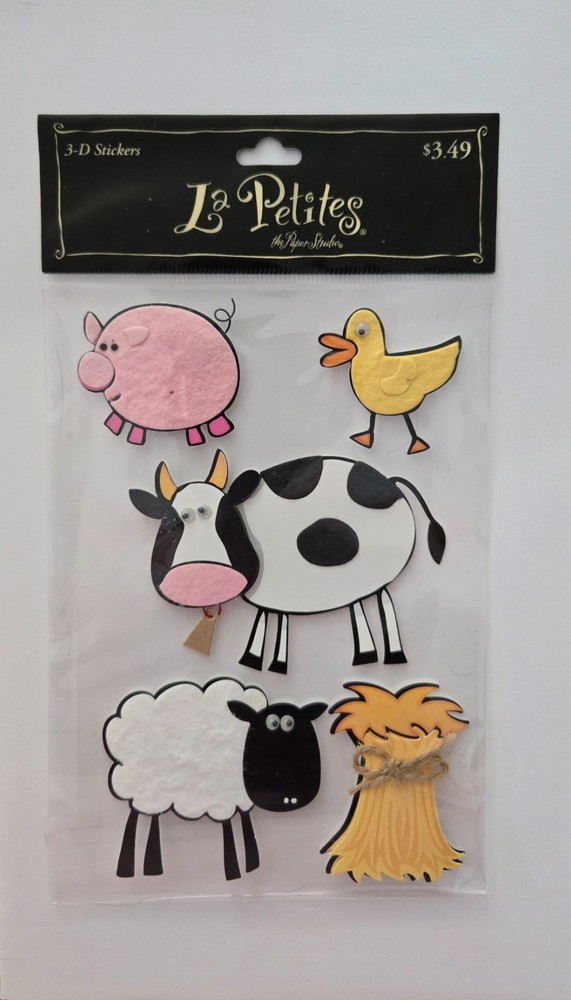 Farm Animals Stickers