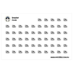 Sneaker Planner Stickers – Stylish Shoe Stickers & Fitness Planner Decals