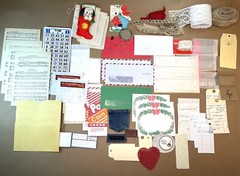 68 Curated Vintage Scrapbook Supplies Pack Vintage Ephemera Bundle Junk Journal