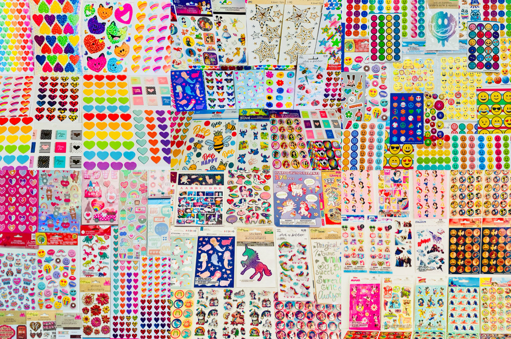 595+ Surprise Sticker Supply Lot Sandylion Recollections American Crafts Eureka