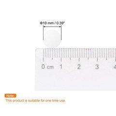 Seal Labels 10mm for Envelopes, Box and Packaging Clear Pack of 1000
