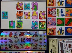 Vintage – Stickers – Variety – some missing as shown – comes as a set as shown