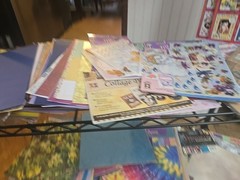 HUGE scrapbooking supplies lot free shipping