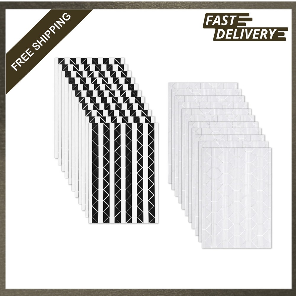 Photo Corner Stickers 2040 Pieces Self Adhesive PVC for Scrapbooking Albums