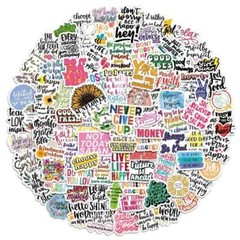 300 PCS Inspirational Stickers for Adults, Motivational Water Bottle Stickers
