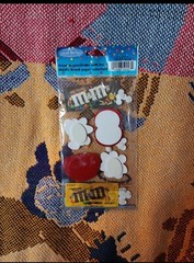 Vintage M&Ms Sealed Set Candy Stickers Rare 2003 NOS Cute