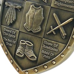 Put On The Whole Armor of God Challenge Coin Eph 61317 3D Commemorative Colle…