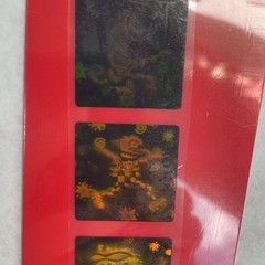 Sealed Vintage American Greetings 3-D Holograms Monster Stickers 1 Sheet Skate