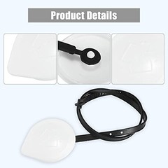 8260A7, 8260A64 White Windshield Wiper Washer Fluid Reservoir Tank Bottle 1
