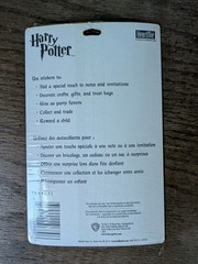 Vintage Harry Potter Foil Shiny Stickers 2 Sheets Total Heartline Hallmark