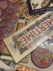 NEW LOT SCRAPBOOKING STICKERS , DIE CUTS , RUB ONS & TATTOOS. Roughly 40-50pcs