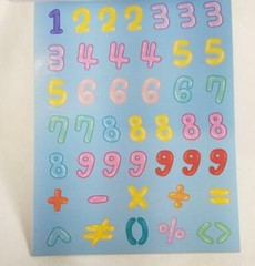 STICKER BOOK Lot of 2 442 Stickers Unicorns Numbers Shapes Letters Hearts
