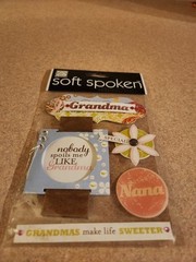 Me & My Big Ideas/Soft Spoken~Nest Grandma~Embellishments