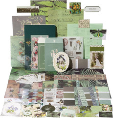 Aesthetic Scrapbook Kit Junk Journal Supplies DIY Arts Crafts Stationery Set