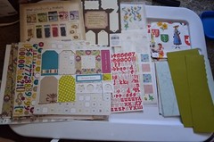 Large Lot Of Scrap Booking Stickers, Sticker,paper Stamps Stencils Ect. (A)