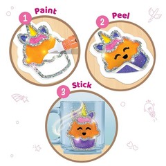 Imagimake DIY Unicorn Jelly Stickers | Art & Craft Kit for Kids Age 3+ | 25+