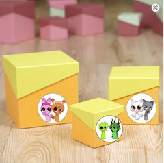 1000PCS 10 Patterns Cute SPRUNKI game Character stickers for kids