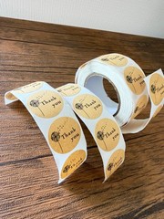 Thank You Sticker Labels 10 pieces Decorative Seals for Gifts Crafts Packaging