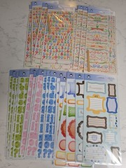 Li’l Davis Designs Scrapbooking Stickers & Rub Ons Lot Of 26 NIP