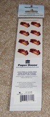 Paper House Sticky Pix Stickers ~ Wizard of Oz Small Ruby Slippers. NIP