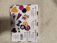 Park Lane Embellishment Box 402pc Scrapbooking Mixed Lot Floral Multicolor