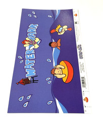 EK Success Scrapbook Title Over-all Water Park Amusement Summer Fun Children NEW
