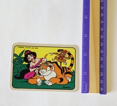Vtg Disney’s Aladdin Stickers HTF Vending Shiny Complete Set LOT Jasmine Jafir