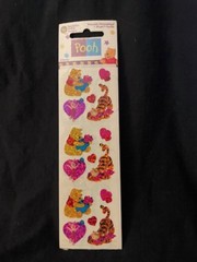 1996 1998 Sandylion Pooh Stickers: Choice of 6 stickers. Sealed New old stock