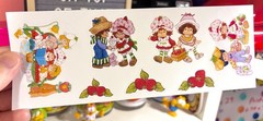 Strawberry Shortcake Stickers Original 1980s Retro Design! Paper Sticker Sheets