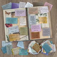120 Pieces Retro Bible Verse Stickers (2 Pieces of Each), Inspirational Christia