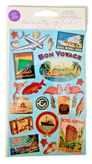 VTG 90s The Gifted Line Michel Co. Grossman Stickers – Tropical Vacation 1pk