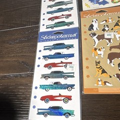 Stickopotamus Glitter Sticker Lot Binder Stickers Spring Cars Dogs Golf Cowboy