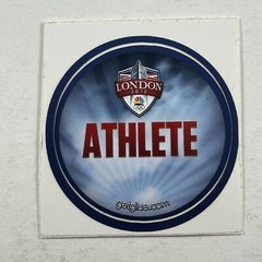 London 2012 Olympics Athlete Sticker Round