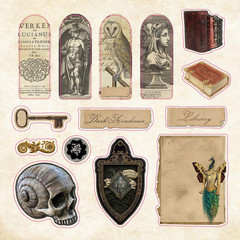 The Sticker Book of Curiosities (Over 750 Stickers) (Sticker Books)