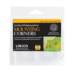 Lineco 48 Pack Archival Adhesive Glue Paper Photo Craft Polypropylene