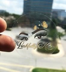 Custom CLEAR stickers Bulk | Die Cut CLEAR Labels | print Business Logo Sticker