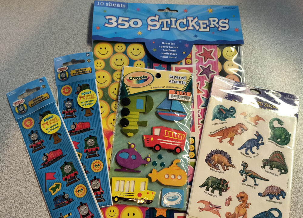Vintage Reward Stickers Teacher School Classroom NEW
