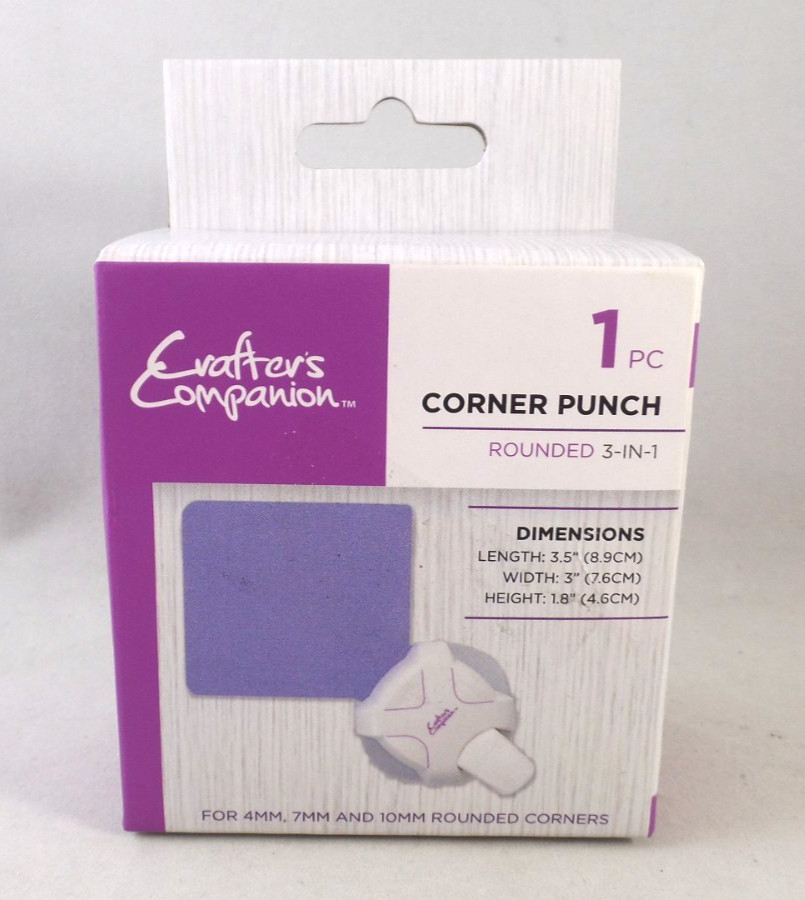 Crafters Companion – CORNER PUNCH – Rounded