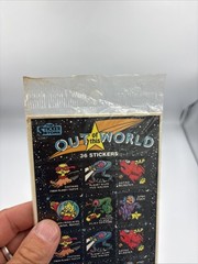 vintage 80’s The Sticker Store Out of this World stickers Sealed 36 Stickers