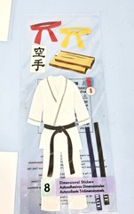 New Mixed Scrapbook Lot Summer Hobbies Martial Arts, Fishing, Camping, Sports