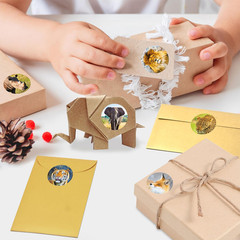 600PCS Realistic Animal Stickers, 16 Designs Jungle Animal Sticker for Kids Safa