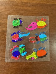 Vintage 80’s Bugs Prism Sandylion? Mrs Grossman’s? STICKERS Module RARE!