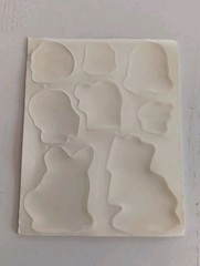 Unused Vintage ZIGGY Puffy Stickers Sheet U.P.S. Tom Wilson Happy Spring Easter