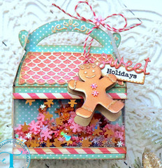 Trinity Stamps Treat Box and Gingerbread House Add-On Bundle of 2 Dies