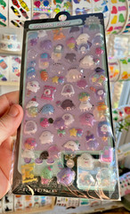NIP Kawaii Adorable 3D Puffy Hollow Plastic Bubble Charm Stickers: You Choose!