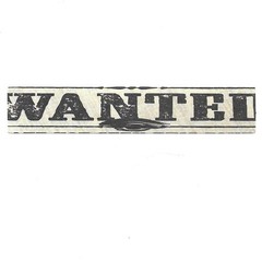 Wanted Poster Old West Distressed Paper Sticker Decal Die Cut Retro Vintage