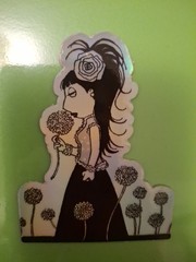 Louis Griffin Nana Paradise Kiss Holographic Sticker 3X3inches X7 Lot