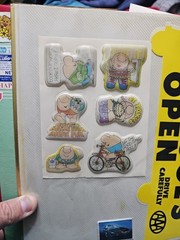 Vintage Holographic Hologram Sports Ziggy American Greetings Puffy Stickers Wow