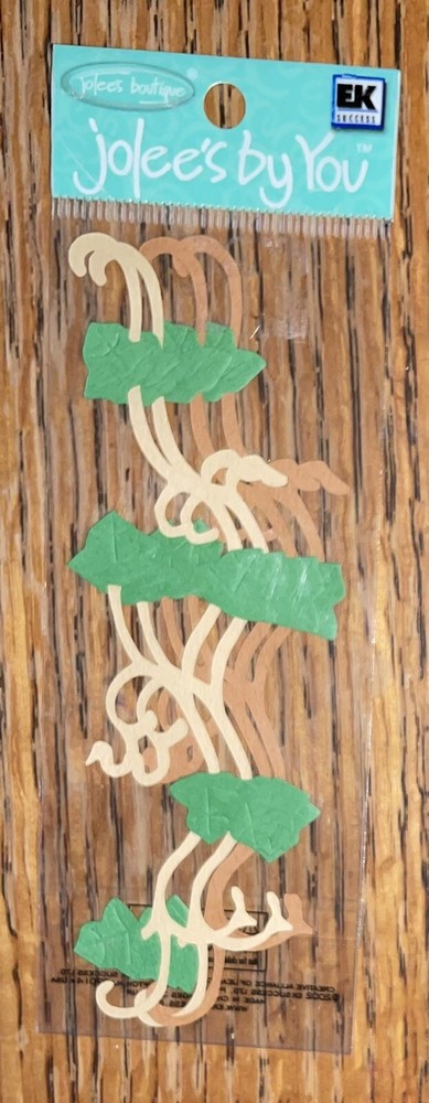 Jolees Mini Green Vines Garden “Just Add Mini Flowers”Plant Tree Craft Scrapbook